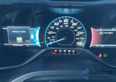 2013 Ford C-Max Energi Sel из США, поврежденный, VIN 1FADP5CUXDL549661